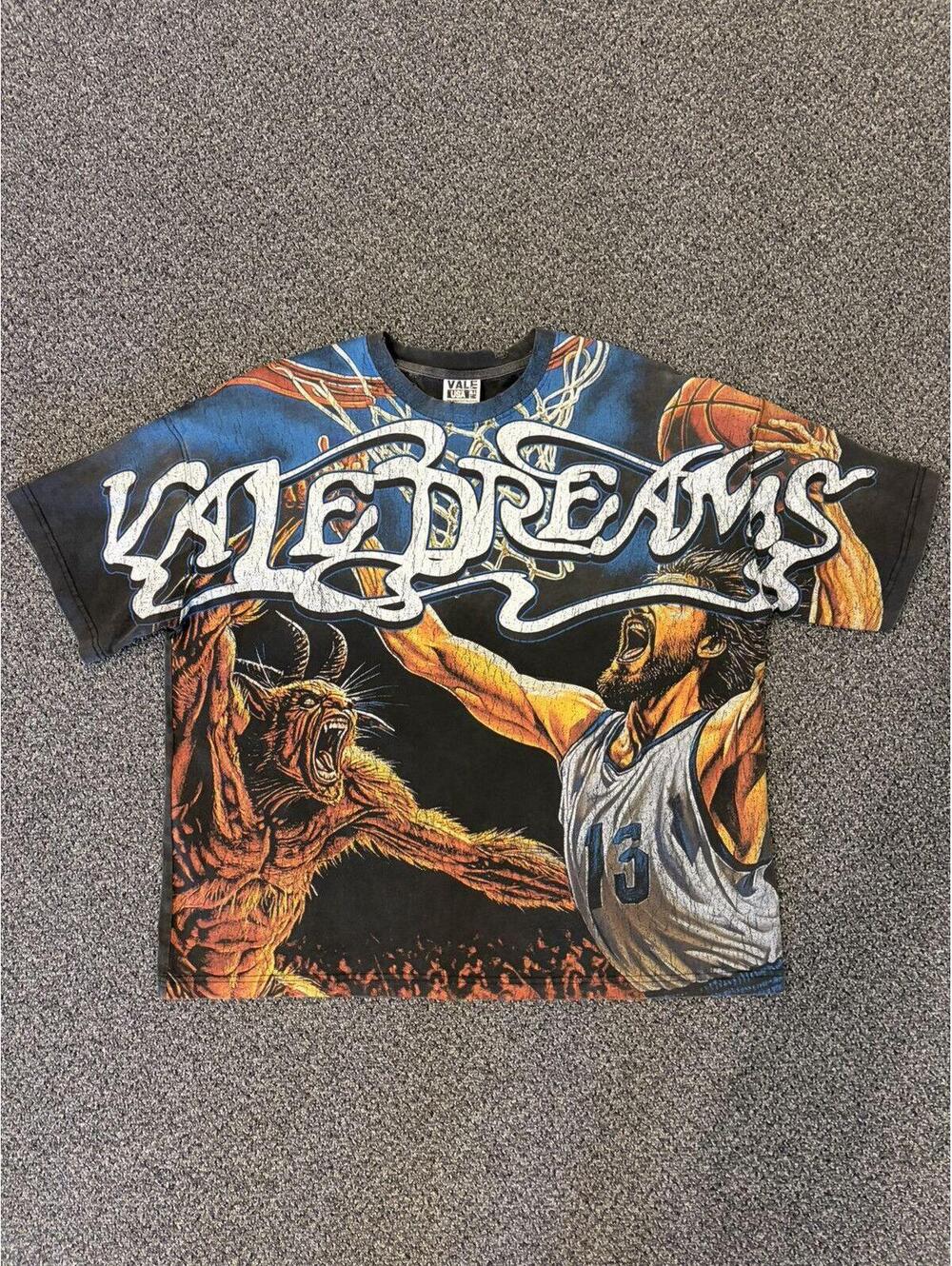 Vale Basketball Tee Black